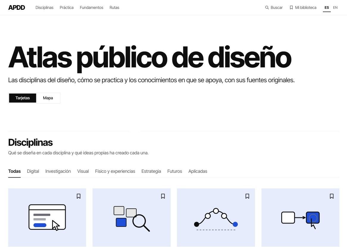 Public Design Atlas home page